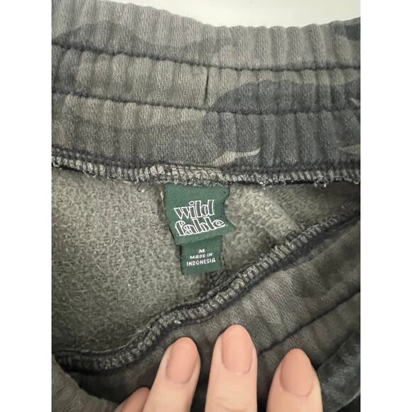 Wild Fable Camo Camouflage Joggers Drawstring Sweatpants - Picture 2 of 3